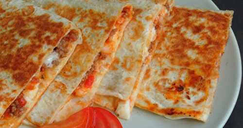 Pizza Quesadillas/Fusion Pizzadillas