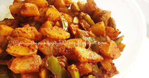Potato & Capsicum Curry-T&T from The Singing Chef