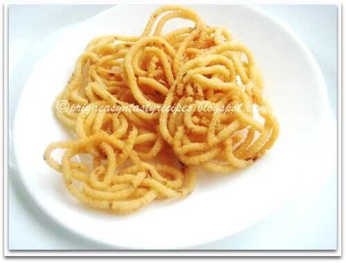 Potato Murukku