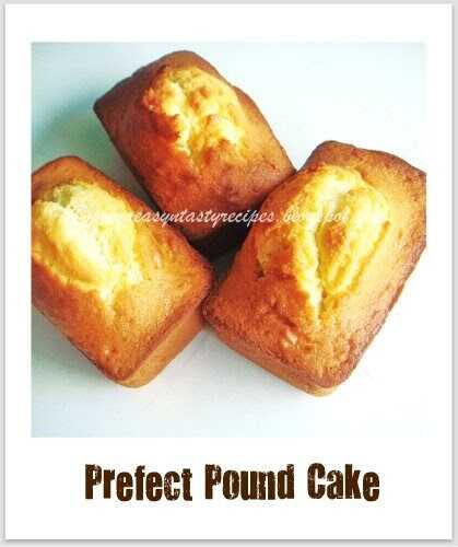 Prefect Pound Cake~~Sweet Punch