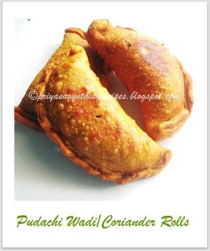 Pudachi Wadi/Coriander Rolls~~IC Challenge