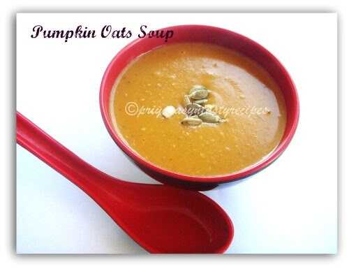 Pumpkin Oats Soup
