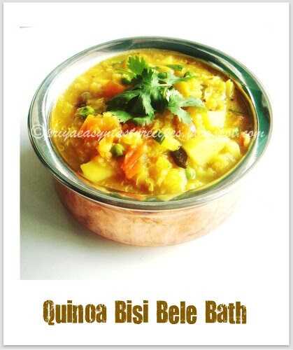 Quinoa Bisi Bele Bath