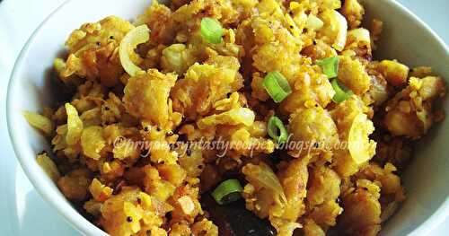 Raw Banana & Oats Podimas