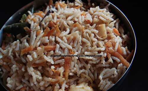 RM#2 Day 28 - Carrot N Paneer Fried Rice