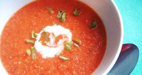 Roasted Tomato & Oats Soup