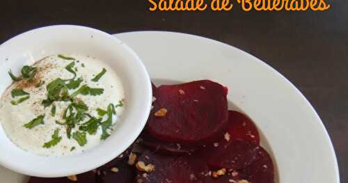 Salade de Betteraves Cuites/Cooked Beetroot Salad