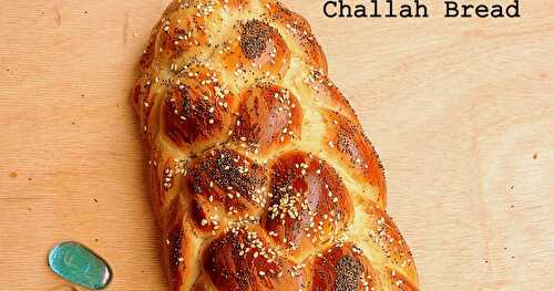 Six-Strand Braided Challah Bread