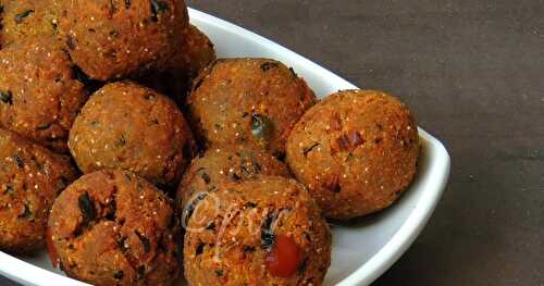 Soya Kheema & Cashew Nut Balls/Minced Soya Cashew Nut Balls - #MonsoonMojo