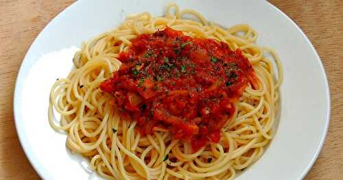 Spaghetti All'Arrabiata/Angry Pasta