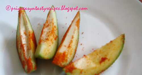 Spicy Mango Slices