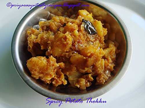 Spicy Potato Thokku