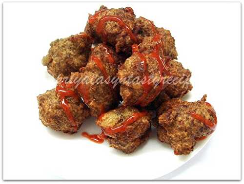 Sprouted Greengram & Spinach Pakoda