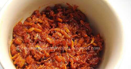 Sprouted Methi Seeds Pickles - Instant Version