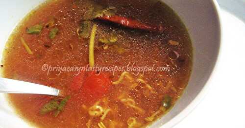 Sprouted Methi Seeds Rasam