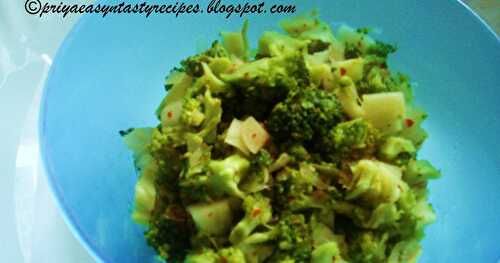 Srilankan Broccoli Fry