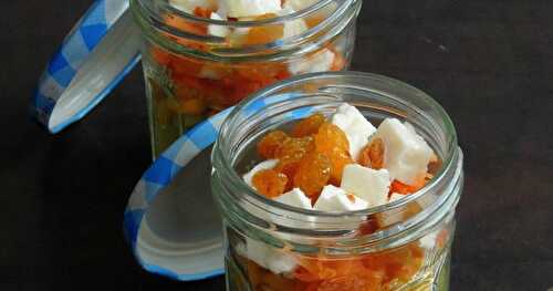 Summer Salad in a Jar/Mixed Vegetables & Mozzarella Salad