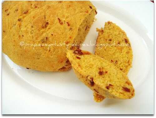 Sun-Dried Tomatoes & Cornmeal Bread