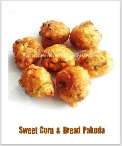 Sweet Corn & Bread Pakoda