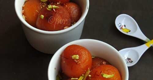 Sweet Potato Gulab Jamun/Shakarkandi Gulab Jamun/Sakkaravalli Kizhangu Jamun