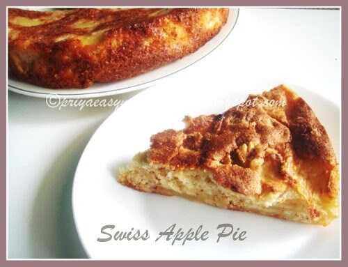 Swiss Apple Pie
