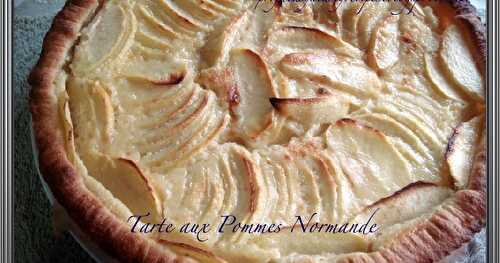 Tarte Aux Pommes Normande/Normandy Apple Tart