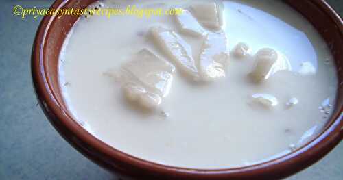 Tender Coconut Kheer/Elaneer Payasam