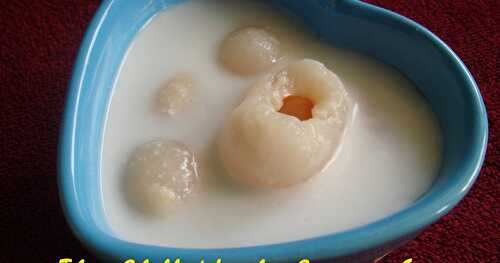 Thai Chilled Lychee Coconut Soup