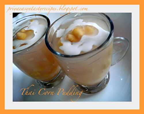 Thai Corn Pudding