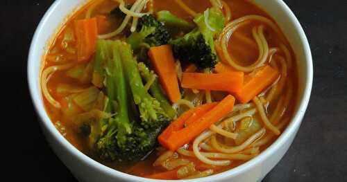 Thukpa/Vegetarian Noodle Soup