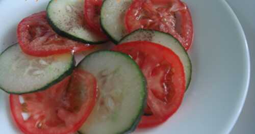 Tomato N Cucumber Salad