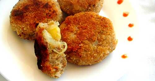Tuna Oats Cutlet
