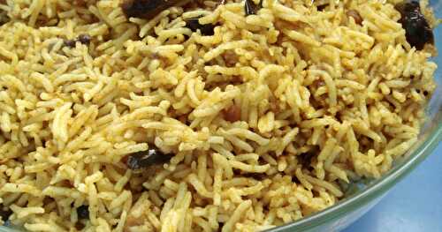 Vangi Bhath-T&T from Asha's Foodie's Hope