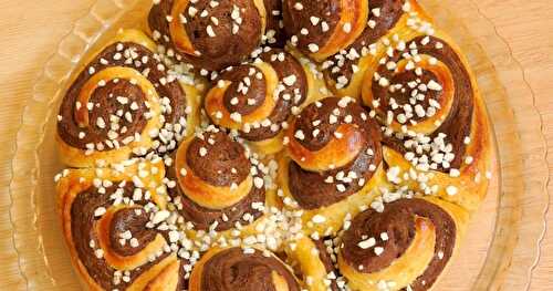 Vanilla-Choco Swirl Brioche~~My Guest Post for Saranya