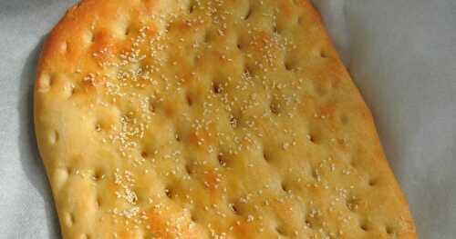 Vegan Lagana Bread / Greek Shrove Monday Bread