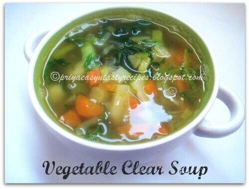Vegetable Clear Soup