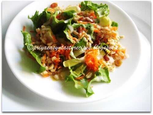 Wheat & Green Apple Salad