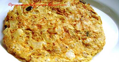 White Radish Omelette
