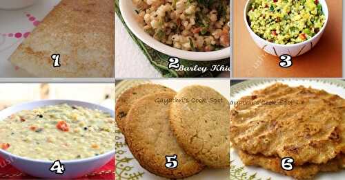 Wholesome Wholegrains Cooking - Barley For Breakfast Roundup