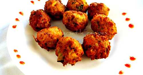 Zucchini and Oats Pakoda