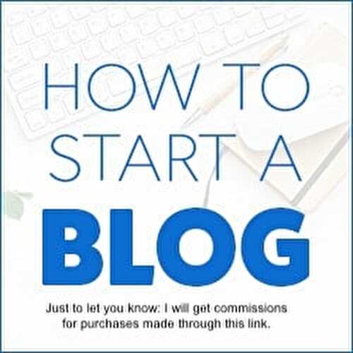 A: How To Start A Blog; 1, 2, 3