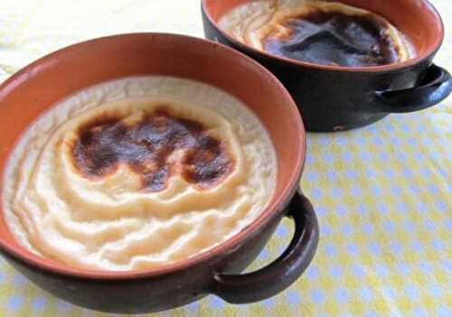 Authentic Turkish Baked Rice Pudding