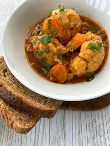 Easy Cauliflower Stew Recipe