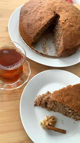 Easy Cinnamon Walnut Cake Recipe