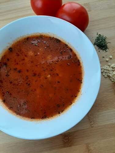 Easy Orzo and Tomato Soup: healthy, hearty and warming