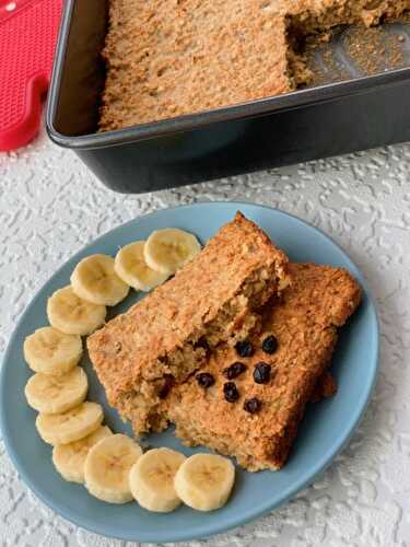 Easy Recipe for Baked Oatmeal