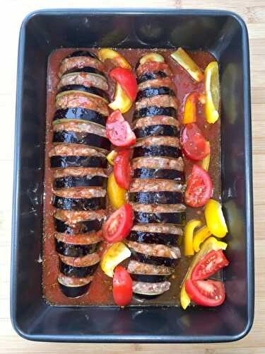 Eggplant Meatball Kebab