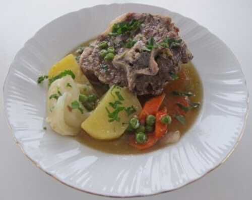 Lamb Stew With Lemon Thickening