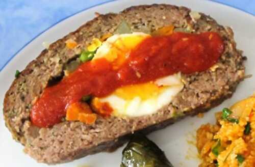 Meatloaf With Eggs aka Dalyan Köfte