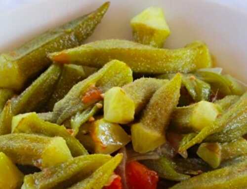 Okra Braised With Olive Oil: Surprisingly Light And Fresh